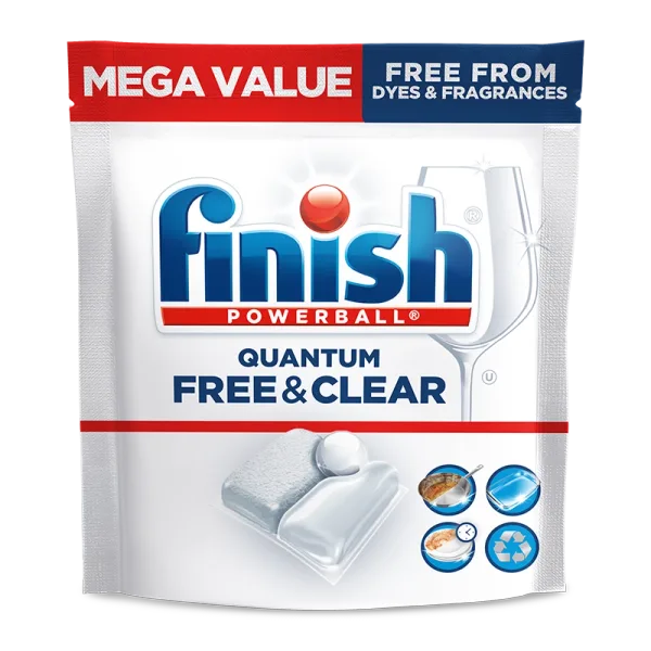 Finish Quantum Free & Clear 84 ct